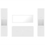 Juego de muebles de baño 4 pzas madera contrachapada blanco by , Bathroom furniture - Ref: Foro24-3308536, Price: 185,49 €, D...