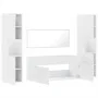 Juego de muebles de baño 4 pzas madera contrachapada blanco by , Bathroom furniture - Ref: Foro24-3308536, Price: 180,92 €, D...