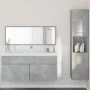 Set muebles de baño 2 piezas madera contrachapada gris hormigón de , Muebles de baño - Ref: Foro24-3308529, Precio: 144,10 €,...