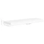 Schwebende Wandregale 4 Stück MDF weiß 80x23,5x3,8 cm von vidaXL, Regale und Regale - Ref: Foro24-323816, Preis: 70,95 €, Rab...