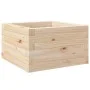 Jardinera de madera maciza de pino 40x40x23 cm by , Pots and planters - Ref: Foro24-847178, Price: 37,78 €, Discount: %