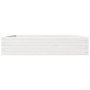Jardinera de madera maciza de pino blanca 110x110x23 cm by , Pots and planters - Ref: Foro24-847214, Price: 103,66 €, Discoun...