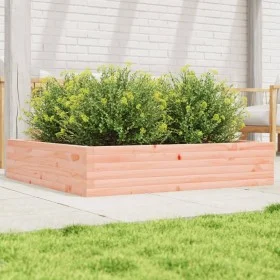 Jardinera madera maciza de abeto Douglas 110x110x23 cm by , Pots and planters - Ref: Foro24-847216, Price: 91,15 €, Discount: %