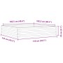 Jardinera madera maciza de abeto Douglas 110x110x23 cm by , Pots and planters - Ref: Foro24-847216, Price: 92,11 €, Discount: %