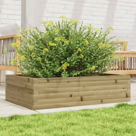 Imprägnierte Kiefernholz-Pflanzschale 90x60x23 cm von , Töpfe und Pflanzgefäße - Ref: Foro24-847237, Preis: 67,06 €, Rabatt: %