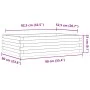 Imprägnierte Kiefernholz-Pflanzschale 90x60x23 cm von , Töpfe und Pflanzgefäße - Ref: Foro24-847237, Preis: 67,06 €, Rabatt: %
