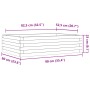 Imprägnierte Kiefernholz-Pflanzschale 90x60x23 cm von , Töpfe und Pflanzgefäße - Ref: Foro24-847237, Preis: 67,75 €, Rabatt: %