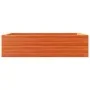Jardinera madera maciza de pino marrón cera 90x60x23 cm by , Pots and planters - Ref: Foro24-847235, Price: 74,44 €, Discount: %