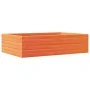 Jardinera madera maciza de pino marrón cera 90x60x23 cm by , Pots and planters - Ref: Foro24-847235, Price: 74,44 €, Discount: %