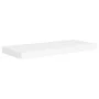 Floating wall shelf 4 units white MDF 60x23.5x3.8 cm by vidaXL, Shelves and shelves - Ref: Foro24-323813, Price: 50,97 €, Dis...