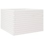 Massive Blumenkasten aus weißem Kiefernholz, 70x70x45,5 cm. von , Töpfe und Pflanzgefäße - Ref: Foro24-847254, Preis: 128,14 ...