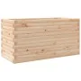 Jardinera de madera maciza de pino 90x40x45,5 cm by , Pots and planters - Ref: Foro24-847268, Price: 120,94 €, Discount: %
