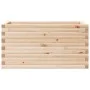 Jardinera de madera maciza de pino 90x40x45,5 cm by , Pots and planters - Ref: Foro24-847268, Price: 120,94 €, Discount: %