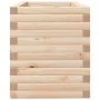 Jardinera de madera maciza de pino 90x40x45,5 cm by , Pots and planters - Ref: Foro24-847268, Price: 120,94 €, Discount: %