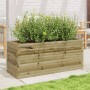 Imprägnierte Kiefernholz-Pflanzschale 110x40x45,5 cm von , Töpfe und Pflanzgefäße - Ref: Foro24-847277, Preis: 125,04 €, Raba...