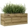 Jardinera de madera de pino impregnada 110x40x45,5 cm de , Maceteros y jardineras - Ref: Foro24-847277, Precio: 123,76 €, Des...