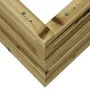 Jardinera de madera de pino impregnada 110x40x45,5 cm de , Maceteros y jardineras - Ref: Foro24-847277, Precio: 123,76 €, Des...