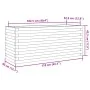 Jardinera de madera de pino impregnada 110x40x45,5 cm de , Maceteros y jardineras - Ref: Foro24-847277, Precio: 123,76 €, Des...