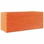 Jardinera de madera maciza de pino marrón cera 110x40x45,5 cm by , Pots and planters - Ref: Foro24-847275, Price: 123,87 €, D...