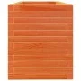 Massive Holzblumenkasten aus braun gewachster Kiefer 110x40x45,5 cm. von , Töpfe und Pflanzgefäße - Ref: Foro24-847275, Preis...