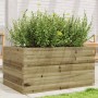 Jardinera de madera de pino impregnada 90x60x45,5 cm by , Pots and planters - Ref: Foro24-847282, Price: 124,41 €, Discount: %