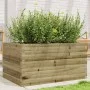 Jardinera de madera de pino impregnada 90x60x45,5 cm by , Pots and planters - Ref: Foro24-847282, Price: 123,13 €, Discount: %