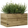 Jardinera de madera de pino impregnada 90x60x45,5 cm by , Pots and planters - Ref: Foro24-847282, Price: 124,41 €, Discount: %