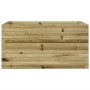 Jardinera de madera de pino impregnada 90x60x45,5 cm by , Pots and planters - Ref: Foro24-847282, Price: 124,41 €, Discount: %