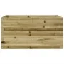 Jardinera de madera de pino impregnada 90x60x45,5 cm by , Pots and planters - Ref: Foro24-847282, Price: 123,13 €, Discount: %