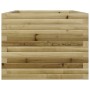 Jardinera de madera de pino impregnada 90x60x45,5 cm by , Pots and planters - Ref: Foro24-847282, Price: 124,41 €, Discount: %