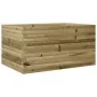 Jardinera de madera de pino impregnada 90x60x45,5 cm by , Pots and planters - Ref: Foro24-847282, Price: 123,13 €, Discount: %