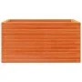 Jardinera madera maciza de pino marrón cera 90x60x45,5 cm by , Pots and planters - Ref: Foro24-847280, Price: 123,94 €, Disco...