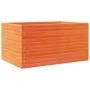 Jardinera madera maciza de pino marrón cera 90x60x45,5 cm by , Pots and planters - Ref: Foro24-847280, Price: 123,94 €, Disco...