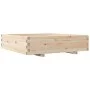 Jardinera madera maciza de pino 100x100x26,5 cm by , Pots and planters - Ref: Foro24-847318, Price: 107,61 €, Discount: %