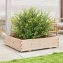 Massive Holzblumenkasten aus Kiefer 100x100x26,5 cm von , Töpfe und Pflanzgefäße - Ref: Foro24-847318, Preis: 107,15 €, Rabat...