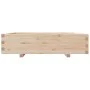 Massive Holzblumenkasten aus Kiefer 100x100x26,5 cm von , Töpfe und Pflanzgefäße - Ref: Foro24-847318, Preis: 107,15 €, Rabat...