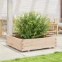 Jardinera de madera maciza de pino 90x90x26,5 cm by , Pots and planters - Ref: Foro24-847313, Price: 86,44 €, Discount: %
