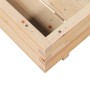Jardinera de madera maciza de pino 90x90x26,5 cm von , Töpfe und Pflanzgefäße - Ref: Foro24-847313, Preis: 97,02 €, Rabatt: %