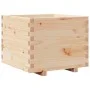 Jardinera madera maciza de pino 60x60x49,5 cm by , Pots and planters - Ref: Foro24-847358, Price: 105,35 €, Discount: %