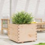 Jardinera madera maciza de pino 60x60x49,5 cm von , Töpfe und Pflanzgefäße - Ref: Foro24-847358, Preis: 106,66 €, Rabatt: %