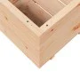 Jardinera madera maciza de pino 60x60x49,5 cm by , Pots and planters - Ref: Foro24-847358, Price: 105,35 €, Discount: %