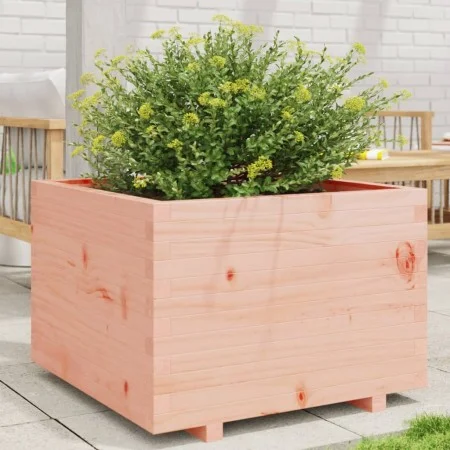 Jardinera madera maciza de abeto Douglas 70x70x49,5 cm by , Pots and planters - Ref: Foro24-847366, Price: 130,09 €, Discount: %