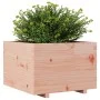 Jardinera madera maciza de abeto Douglas 70x70x49,5 cm by , Pots and planters - Ref: Foro24-847366, Price: 130,09 €, Discount: %