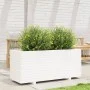 Jardinera madera maciza de pino blanco 110x40x49,5 cm by , Pots and planters - Ref: Foro24-847379, Price: 185,94 €, Discount: %