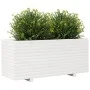 Jardinera madera maciza de pino blanco 110x40x49,5 cm by , Pots and planters - Ref: Foro24-847379, Price: 185,94 €, Discount: %