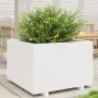 Jardinera madera maciza de pino blanco 70x70x49,5 cm by , Pots and planters - Ref: Foro24-847364, Price: 132,01 €, Discount: %