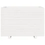 Jardinera madera maciza de pino blanco 70x70x49,5 cm by , Pots and planters - Ref: Foro24-847364, Price: 132,01 €, Discount: %