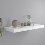 Schwebendes Wandregal MDF weiß 60x23,5x3,8 cm von vidaXL, Regale und Regale - Ref: Foro24-323811, Preis: 22,12 €, Rabatt: %