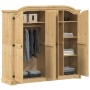 Armario Corona madera maciza de pino 194x52x186 cm von , Kleiderschränke - Ref: Foro24-4012162, Preis: 814,48 €, Rabatt: %