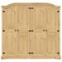 Armario Corona madera maciza de pino 194x52x186 cm by , Wardrobes - Ref: Foro24-4012162, Price: 816,94 €, Discount: %